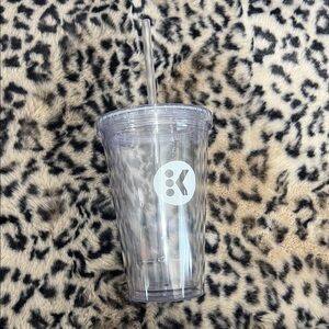 Keurig Clear Tumbler with Straw